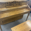 1992 Charles R Walter console piano in oak - Upright - Console Pianos